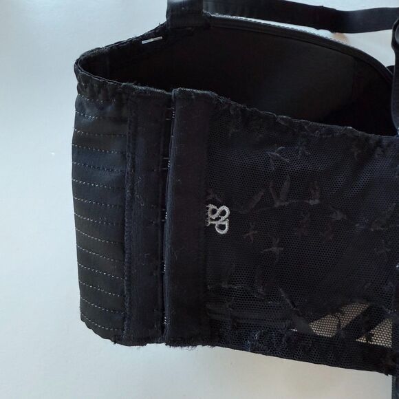 NWT Simone Perele 1948 Collection Limited Edition Padded Demi Bra Black Size 36C - Picture 9 of 15